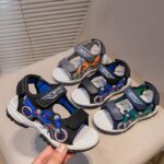 Men'S Casual Sandals with Motorcycle Design - Breathable Mesh Upper, Lightweight & Abrasion-Resistant, Ideal for Beach & Daily Wear, Casual Footwear | Motorcycle Sandals | Breathable Sandals - Image 10