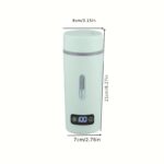 ⁦Smart Mini Electric Water Bottle - Portable & Safe with Auto Shut-Off, Easy-Clean Separable Cord for Home, Business Trips & Travel Use⁩ - الصورة ⁦5⁩