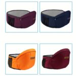 1pc Ergonomic 45° Inclined Baby Carrier Waist Stool - Hands-Free Adjustable Straps, Soft Breathable Fabric, Multi-Color Options for Outdoor Travel & Daily Use, Sling Carrier for Baby, Durable Material, Busy Moms - Image 6