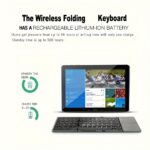 ZYY Portable Wireless Three-Fold Keyboard with Touchpad, Ultra-Thin Design, Rechargeable Lithium Polymer Battery 140mAh, USB Charging, Compatible with Android, iOS, Windows, Mac, with Type-C Charging Port, for Office and Travel - Image 7
