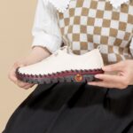 Women's Handmade & Comfortable Flat Loafers, Breathable & Lightweight Non Slip Lace Up Slip On Shoes, Women's Footwear - Image 15