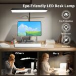 ⁦AMill Smart Touch Gooseneck LED Desk Lamp - Adjustable 360° Angle, 3 Color Temperature Modes, USB Power, No Battery Needed, Ideal for Home, Office, Study, and Reading, Reading Light|Modern Desk Lamp|Adjustable Arm Lamp⁩ - الصورة ⁦5⁩