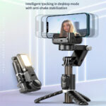 ⁦Revolutionary Single-Axis Live Phone Gimbal Stabilizer - Smooth, Stable Video and Photo Capture for Vloggers and Content Creators, Professional-Grade Results, No Battery Needed, Vlogging Gimbal | Modern Gimbal Design | Smooth Panning, Phone Gimbal Stabili⁩ - الصورة ⁦5⁩
