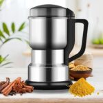 Nirva Grinder with a 300W Strong Motor Offers Quick Grinding in Just 10 Seconds. It'S a Grain Mill Suitable for Beans, Spices, And Nuts, Featuring a 4-Blade Stainless Steel Design. This Electric Coffee Bean Grinder Has a 400G/400Ml/14Oz Deep Grinding Cham - Image 2