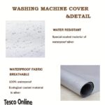 Heavy-Duty Waterproof & Dustproof Washing Machine Cover - UV Resistant, Multiple Sizes for Front Load Washers, Easy Roll-Edge Design, Safety Certified Appliance Protector - Image 11