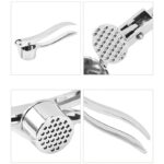 1 Premium Stainless Steel Garlic Press - Manual, Easy-to-Clean Garlic & Ginger Crusher, Durable Kitchen Tool for Quick Home Cooking, No Electricity Needed, Garlic Crusher - Image 5
