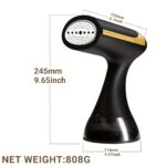 2024 New Household Appliances: 1500W Portable Garment Steamer for Ironing Clothes - Image 5