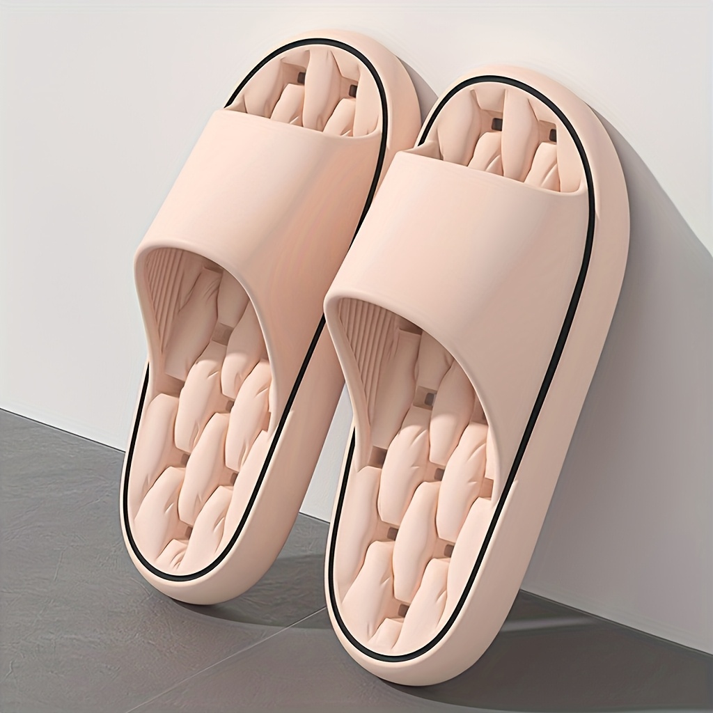 de4f98e7-1a60-4da8-9798-3a7fc81360ce.jpg Women'S Comfortable Slip-On EVA Sandals - Soft Toe, All-Season Indoor/Outdoor Slippers with Non-Slip Sole, Light Pink, Casual Style, Allseason Slippers|Casual Slipon Shoes|Eva Upper Material, Slip On Sandals - Image 1
