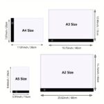 LED Copy Board A2/A3/A4/A5 Three Layers Dimmable Light Pad Drawing Board Pad Tracing Light Box Eye Protection Thin For Art Student Painting Lovers - Image 2