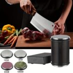 ⁦Advanced Hob Sharpener Kit - 15° & 20° Kitchen Knife's tilt diamond sharpening tool for any hardness, magnetic technology, durable wooden block design, essential kitchen equipment | Smooth wooden block design | Slanted sharpening technology⁩ - الصورة ⁦6⁩