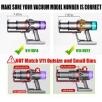 ⁦1pc Upgraded Dust Bin for Dyson V11 V15 SV14 SV15 SV22 Vacuum Cleaner Canister, Vacuum Bin Replacement for Part no. 970050-01 and Part no. 965443-01⁩ - الصورة ⁦4⁩