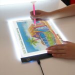 1set Led Drawing Copy Board Drawing Board, 3 Levels Dimmable, Painting Tablet A5/A4/A3 Size Light Pad, Copy Board, Learning Educational Auxiliary Tools - Image 3