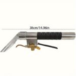 ⁦1pc Stainless Steel High-Temperature Steam Gun Pickup Attachment for Car, Sofa, and Carpet Cleaning - Versatile Vacuum Cleaner Steam Adapter for Auto Detailing and Household Use⁩ - الصورة ⁦7⁩