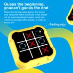 ⁦Mini Handheld Game Machine, IQ Puzzle Toy for Youngsters, Four-in-One Tic-Tac-Toe GAME, STEM Memory Training, Portable for Travel, Kids' Day, Back-to-School Season (Batteries Not Included)⁩ - الصورة ⁦5⁩