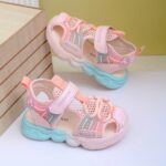 Youngsters' Breathable Mesh Sandals - Comfortable, Non-Slip Summer Footwear for Boys & Girls with Secure Fastening - Image 2