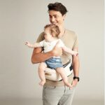 1pc Ergonomic 45° Inclined Baby Carrier Waist Stool - Hands-Free Adjustable Straps, Soft Breathable Fabric, Multi-Color Options for Outdoor Travel & Daily Use, Sling Carrier for Baby, Durable Material, Busy Moms - Image 4