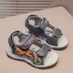 Men'S Casual Sandals with Motorcycle Design - Breathable Mesh Upper, Lightweight & Abrasion-Resistant, Ideal for Beach & Daily Wear, Casual Footwear | Motorcycle Sandals | Breathable Sandals - Image 7