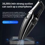 ⁦In-car Vehicle Household Indoor Large Vacuum Cleaner Power Large Suction Strong Vacuum Vehicle Small Vehicle Vacuum Cleaner Dry-wet Dual-use 12V⁩ - الصورة ⁦10⁩