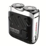 New mini electric portable dual blade floating men's electric shaver, available in three colors, clean shaving, USB charging, preferred for gift giving - Image 4