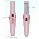 USB Rechargeable Electric Foot Pedicure Tool - Sleek White with Golden Accents, Dual Roller Heads for Smooth Feet, Portable Dead Skin & Callus Remover, 500mAh Lithium Battery, Home Spa Experience, Foot Smoothing Tool|Ergonomic Design|LED Display Feature - Image 5