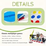1pc Christmas & Halloween Party Game Set - "Left Hand, Right Hand" Interactive Cardboard Game for Adults, Indoor/Outdoor Holiday Entertainment, Holiday Party Game|Strategic Gameplay|Durable Cardboard, Christmas Games - Image 7