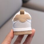 Spring And Autumn Children'S Walking Shoes, Breathable Soft-Soled Shoes for Boys And Girls, Anti-Slip And Collision-Resistant Ultra-Fiber Baby Shoes. - Image 2