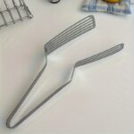 1pc, Multifunctional Stainless Steel Serving Tongs for Buffet, Fish Frying, Bread, Steak, Salad, and Dessert - Kitchen Tools for Effortless Food Prep and Presentation - Image 4