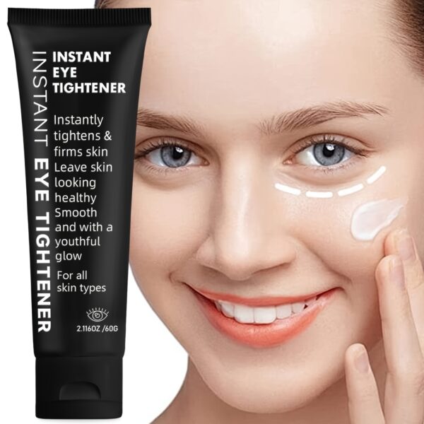 Lanemay Instant Eye Tightener Cream - Firms & Tightens Skin, Deeply Moisturizes, Smoothens, Improves Fine Lines, Paraben-Free, Collagen & Glycerin Infused, Gentle for Daily Use, 2.11oz/, Eye Care | Instant Firming | Niacinamide Formul