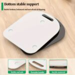 ⁦Acrylic Sliding Mat for TM6/TM5 - High-Quality Food Processor Coffee Machine Slider with Handle, Easy to Move - Non-Slip Stand with Rubber Feet - Durable Kitchen Appliance Moving Pad, Convenient Countertop Movement, Blender Mixer Coffee Maker Slide⁩ - الصورة ⁦7⁩