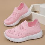 One pair of breathable and lightweight mesh casual sports shoes for girls and boys in four colors, suitable for spring and summer - Image 5