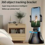⁦360-Degree Rotating Smart Tracking Camera Platform Live Streaming Tripod Phone Holder with Auto Tracking Camera⁩ - الصورة ⁦8⁩