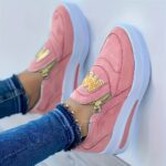 Women'S Lightweight Fabric Sneakers - All-Season Casual Running Shoes with Zipper Closure, Comfortable Inner, and Durable PU Sole, Ladies Footwear | Casual Footwear | Comfortable Fit - Image 6