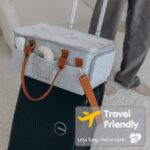 ⁦Diaper Organizer Featuring a Lid, a Waterproof Tote Bag with Multiple Compartments for Infants, Perfect for Travel Essentials, And a Great Gift Basket for Newborn Necessities. Happy Valentine'S Day, February 14Th, Sending Love!, Open Storage Bins for Home⁩ - الصورة ⁦7⁩