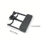 Carbon Fiber Universal Action Camera Mount Adapter for DJI Osmo Mobile 6 5 4 3 - Handheld Gimbal Stabilizer Plate for Action Cam Models 13 12 10 9, OSMO Action 3 4 - Portable Size for Horizontal & Vertical Shots - Image 10
