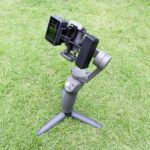 Carbon Fiber Universal Action Camera Mount Adapter for DJI Osmo Mobile 6 5 4 3 - Handheld Gimbal Stabilizer Plate for Action Cam Models 13 12 10 9, OSMO Action 3 4 - Portable Size for Horizontal & Vertical Shots