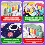 Musical Baby Gym Play Mat with Piano, Activity Center Tummy Time Floor Mat for Newborns and Infants, Multi-Color, Interactive Hanging Toys, Early Development Lights & Sounds, Assembly Required, Polyester Fiber, Ideal Gift for Holidays - Image 13