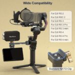 360° Adjustable Camera Stabilizer Monitor Mount for DJI RS Series - Aluminum Alloy Quick Release NATO Clamp Holds Monitor/Mic/Light - Pro Cinematic Filming - Live Streaming Rig - Image 10