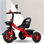 ⁦Stainless Steel Pedal Tricycle for Kids 3-6 Years - Boys and Girls Bike, Ideal Gift for Halloween and Christmas⁩ - الصورة ⁦3⁩