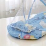 ⁦Mosquito Net - Foldable, Anti-Fall Design with 100% Polyester Fiber Mesh and Alloy Frame, Easy to Clean and No Assembly Required, Bedding|Whimsical Mosquito Net|Durable Polyester Netting, Bedding⁩ - الصورة ⁦6⁩