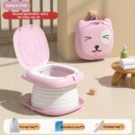 1pc Child Kids Travel Toilet, Foldable Emergency Potties, Infant Portable Folding Potty Seat, Boys Girls Baby Training Toilet - Image 6