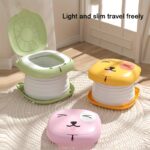 1pc Child Kids Travel Toilet, Foldable Emergency Potties, Infant Portable Folding Potty Seat, Boys Girls Baby Training Toilet