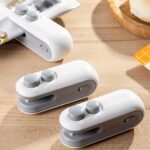⁦Snack Sealing Machine Small Household Sealer, Mini Sealer, Hand Press Plastic Sealing Machine, Plastic Bag Sealing Gadget⁩ - الصورة ⁦2⁩