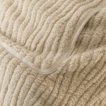 Soft Baby Blanket with Khaki Stripes, Perfect Gift for Babies, Can Be Used As A Multifunctional Hooded Blanket to Wrap Baby Strollers. - Image 5