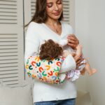 ⁦Cozy Cradle Arm Pillow, Nursing Pillow for Breastfeeding Support, Cozie Cradle Baby Pillow, Arm Pillow for Feeding Baby, Travel Nursing Pillow⁩ - الصورة ⁦5⁩