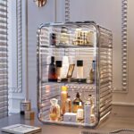 Luxury Multi-layer Cosmetic Storage Box - Spacious Desktop Storage Cabinet for Skincare, Perfume and Cosmetics - Image 6
