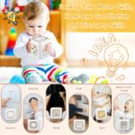 EDUVANKU 6-in-1 Busy Cube Toy for Youngsters & Youngsters - Enhances Fine Motor Skills & Early Learning, White with Yellow Accents, Made in China, Youngsters Toys - Image 7