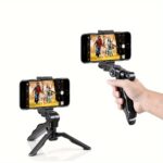 1pc Handheld Phone Holder Desktop Stand Portable Folding Adjustable Live Streaming Magic Bedside Photo Multi-Function Universal Tripod for Shooting with 360-Degree Rotation - Image 3