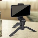 1pc Handheld Phone Holder Desktop Stand Portable Folding Adjustable Live Streaming Magic Bedside Photo Multi-Function Universal Tripod for Shooting with 360-Degree Rotation - Image 4