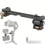 ⁦360° Adjustable Camera Stabilizer Monitor Mount for DJI RS Series - Aluminum Alloy Quick Release NATO Clamp Holds Monitor/Mic/Light - Pro Cinematic Filming - Live Streaming Rig⁩ - الصورة ⁦4⁩