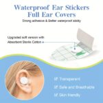 ⁦SEFUDUN Baby Waterproof Ear Stickers for Swimming, Bathing, Washing Hair to Protect Ears from Water Ingress 120 Stickers⁩ - الصورة ⁦9⁩